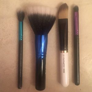 Mac Makeup Brush Bundle (eye and face)